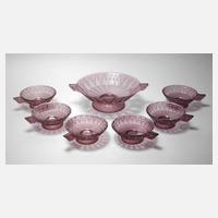 Frankreich Dessertset Art déco111