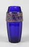 Moser Karlsbad Vase mit Ätzbordüre