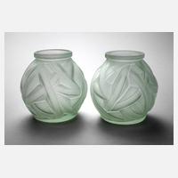 Paar Vasen Chaussures Dressoir111