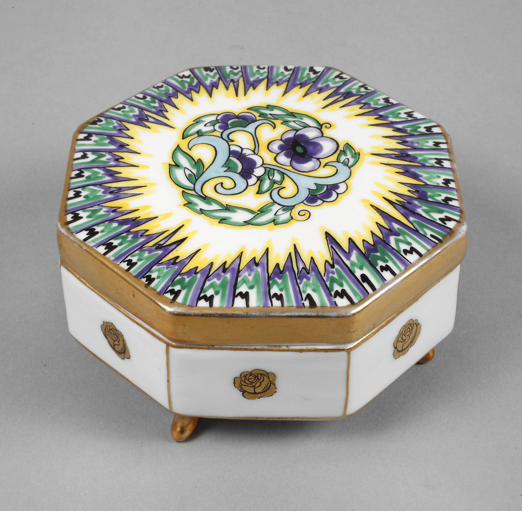 Deckeldose Art déco