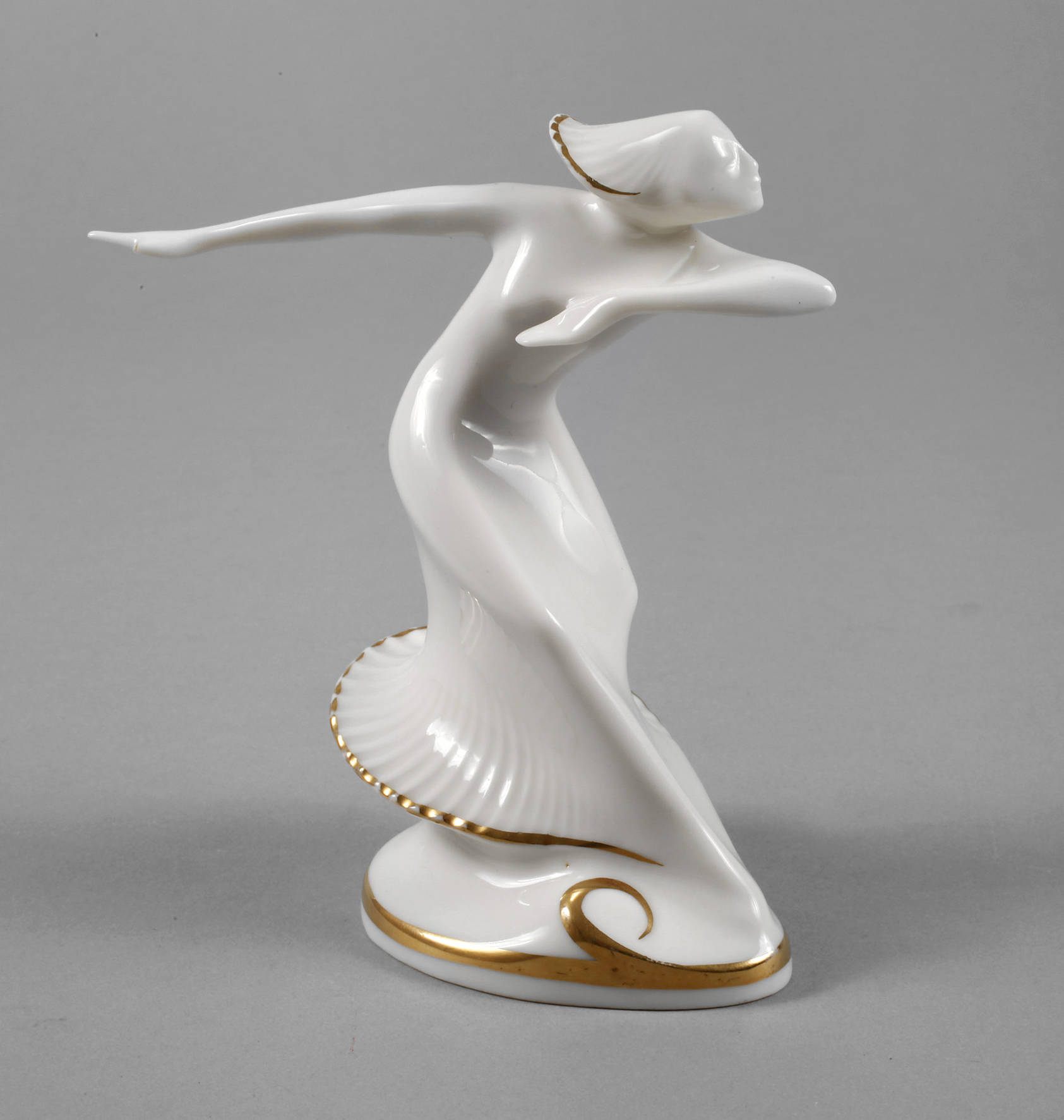 Hutschenreuther Art déco-Figur Thomas Andreas Vos