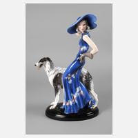 Goldscheider Wien Figur ”Maskerade”111