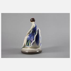 Goldscheider Wien Tänzerin im Schmetterlingskleid