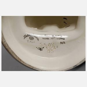 Goldscheider Wien Tänzerin im Schmetterlingskleid