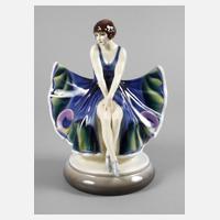 Goldscheider Wien Tänzerin im Schmetterlingskleid111