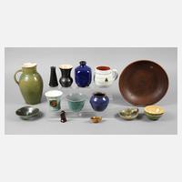 Kurt Feuerriegel fünfzehn Teile Keramik111