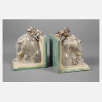 Paar Buchstützen Kurt Feuerriegel111