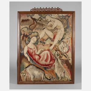 Künstler-Tapisserie Art déco