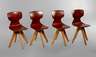 Vier Pag-Stühle
