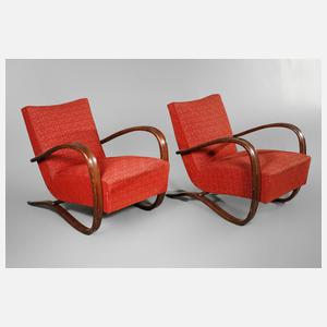 Paar Sessel Halabala