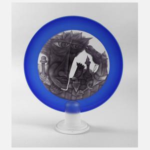 Stanislaw Borowski Glasskulptur ”Schach”