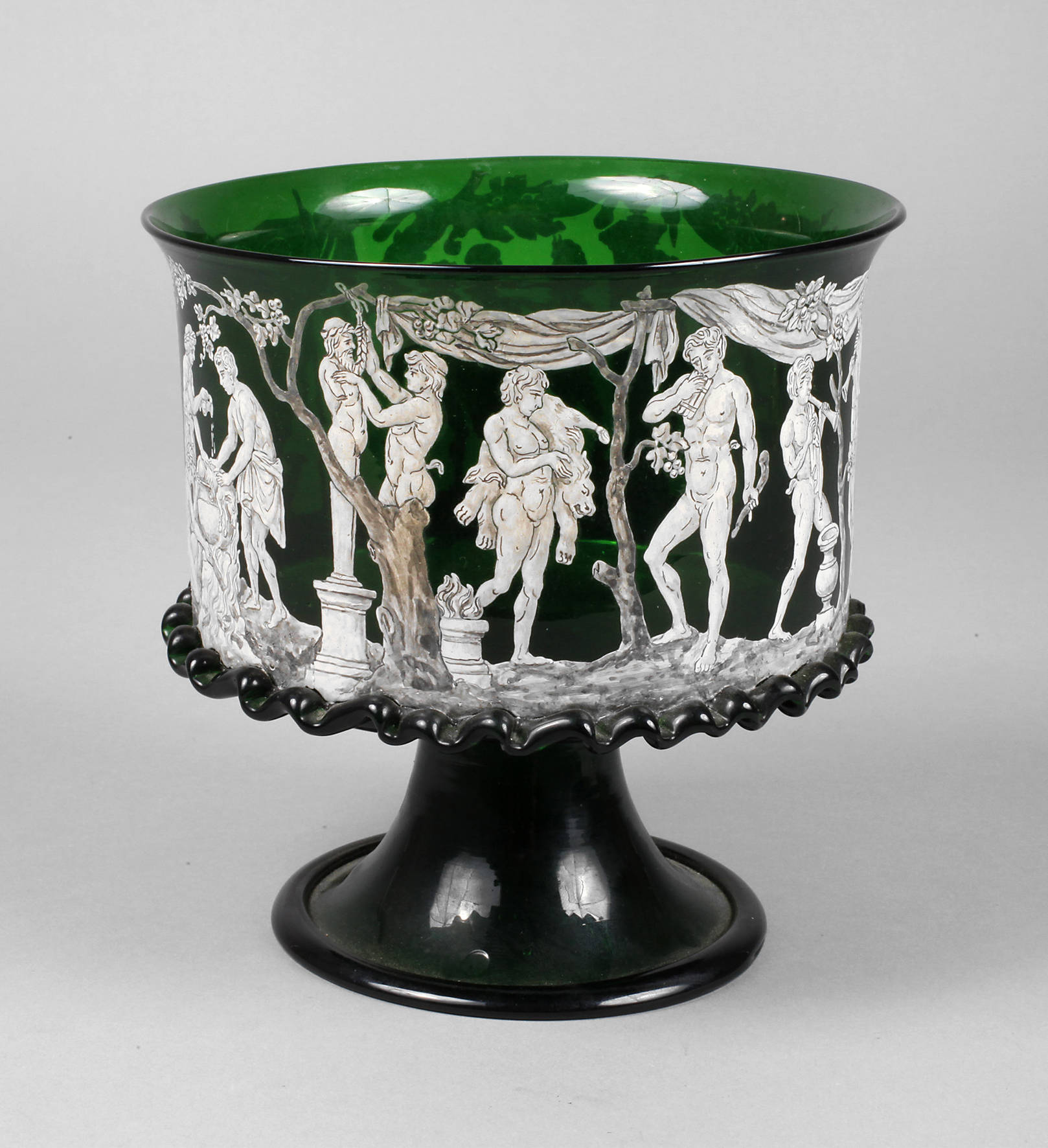 Murano Fußschale Salviati