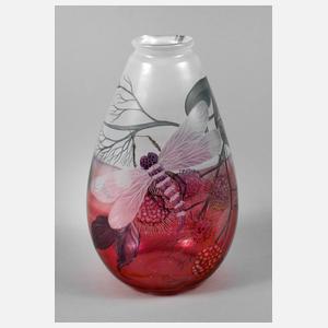 Studioglas Vase Erwin Eisch