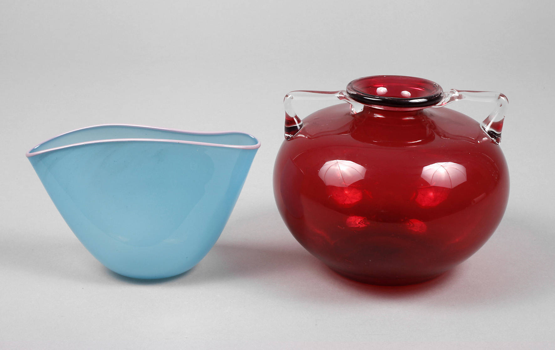 Venini Murano Henkelvase