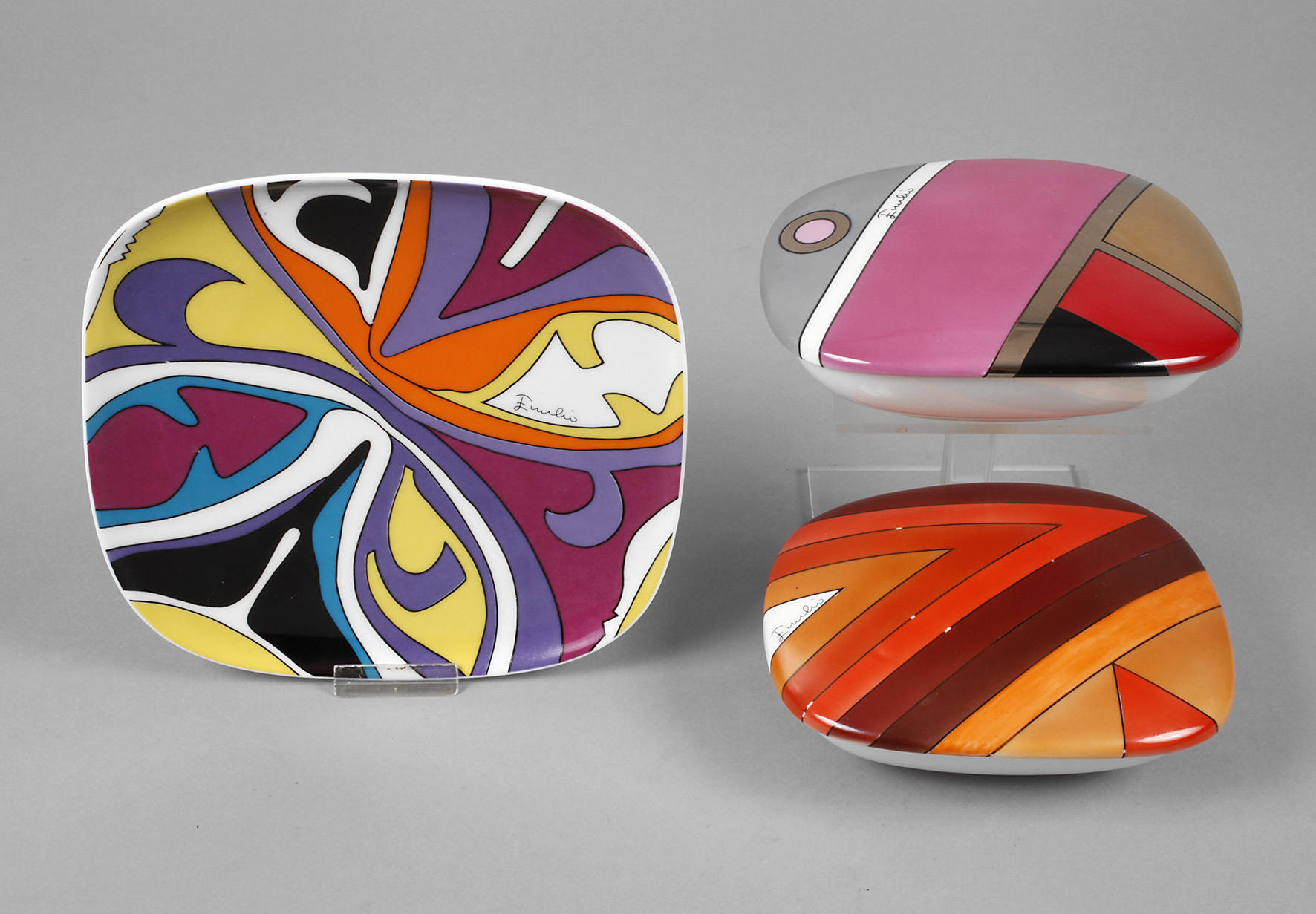 Rosenthal drei Teile Emilio Pucci