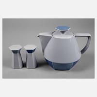 Rosenthal Teekanne mit Salz- und Pfefferstreuer111