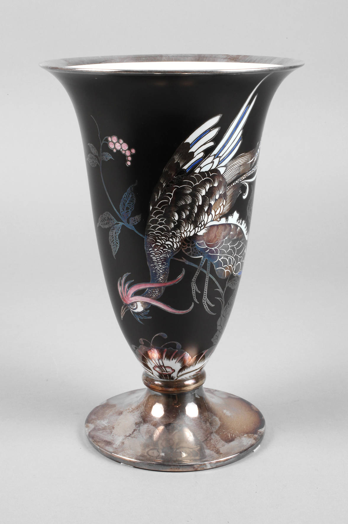 Rosenthal Vase Silberoverlay