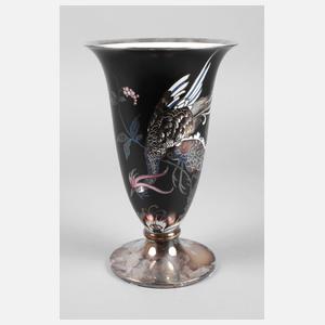 Rosenthal Vase Silberoverlay