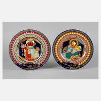 Rosenthal zwei Teller Bjørn Wiinblad111