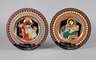 Rosenthal zwei Teller Bjørn Wiinblad