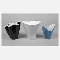 Rosenthal drei Vasen111