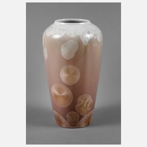 Tettau Vase Kristallglasur