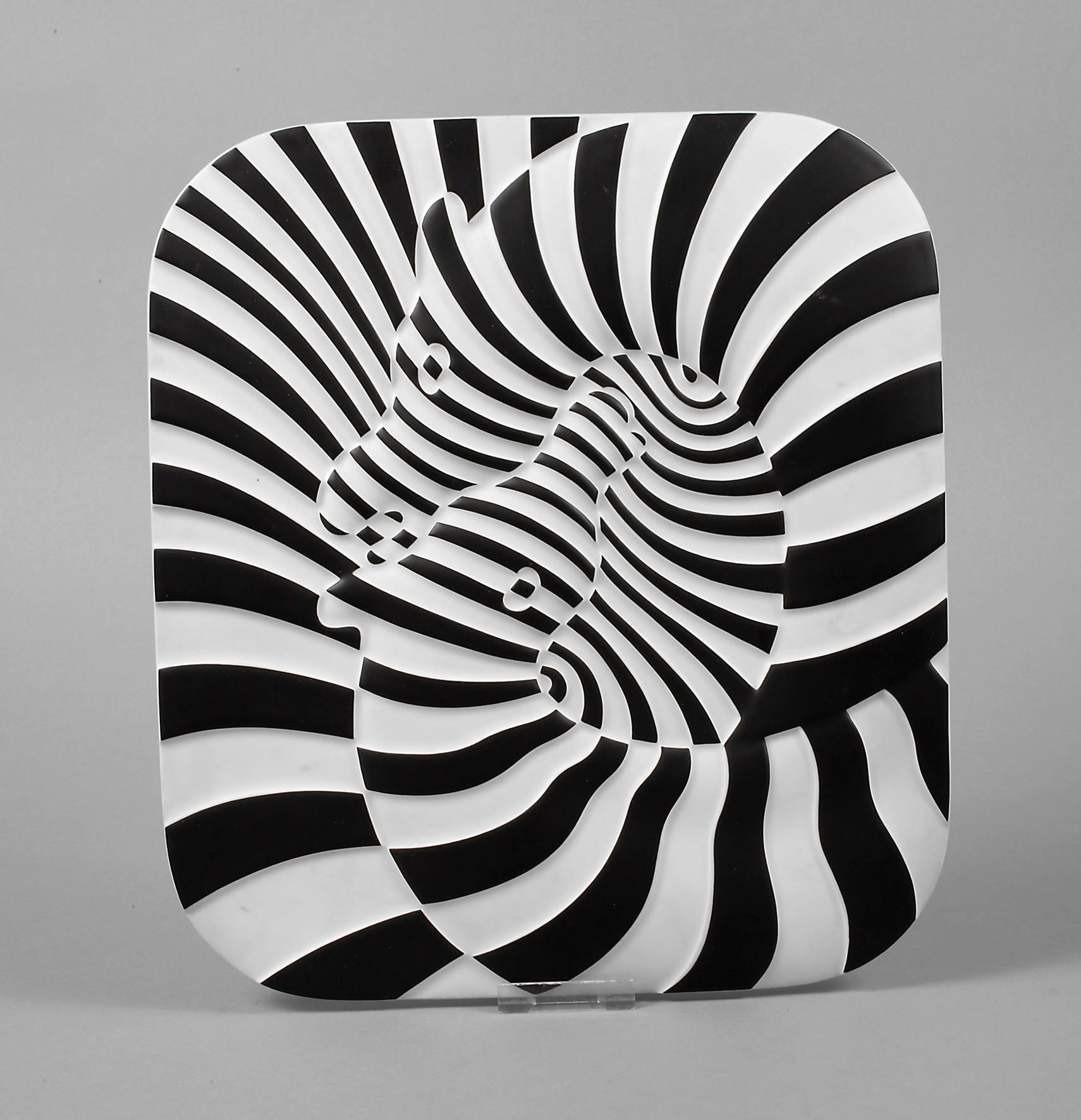 Rosenthal Wandteller Victor Vasarely