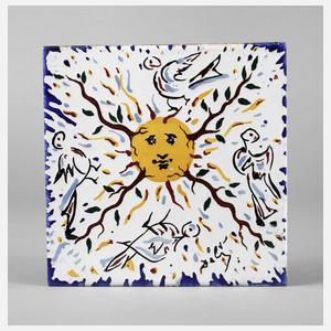 Salvador Dali Wandplatte