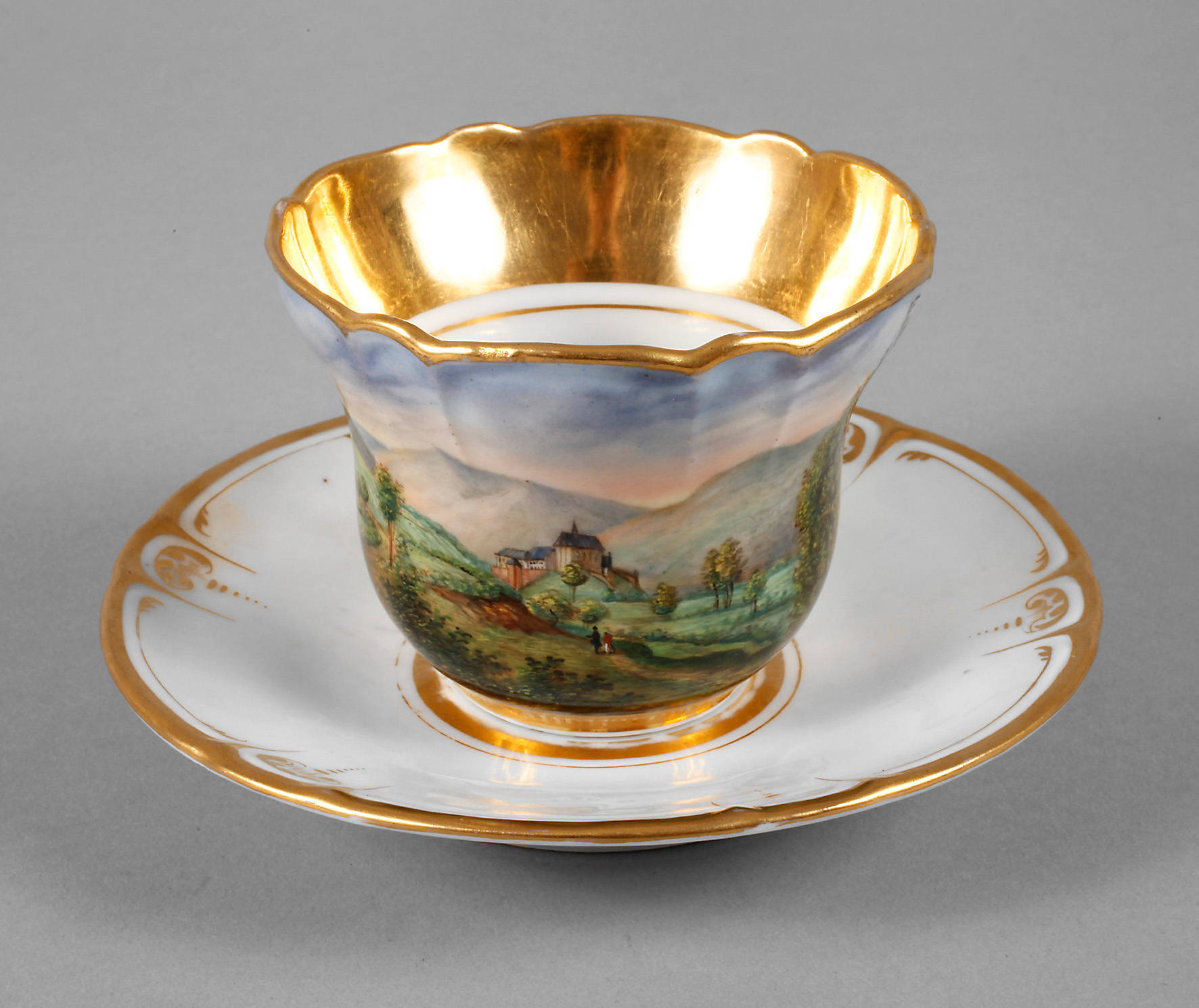 Ansichtentasse ”Der Kalvarienberg”