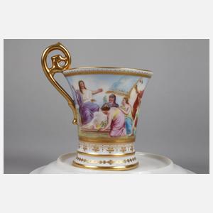 Ansichtentasse ”Konstantin verkündet die Anerk. des Christentums”