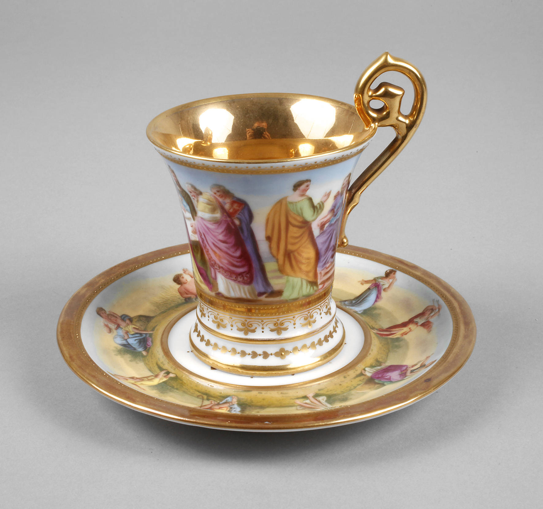 Ansichtentasse ”Konstantin verkündet die Anerk. des Christentums”