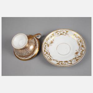 Ansichtentasse ”Mühlespieler”