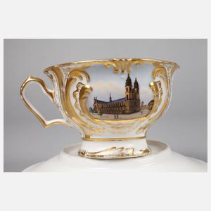 Ansichtentasse Magdeburg