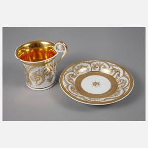 Biedermeiertasse Heilige Mutter Gottes