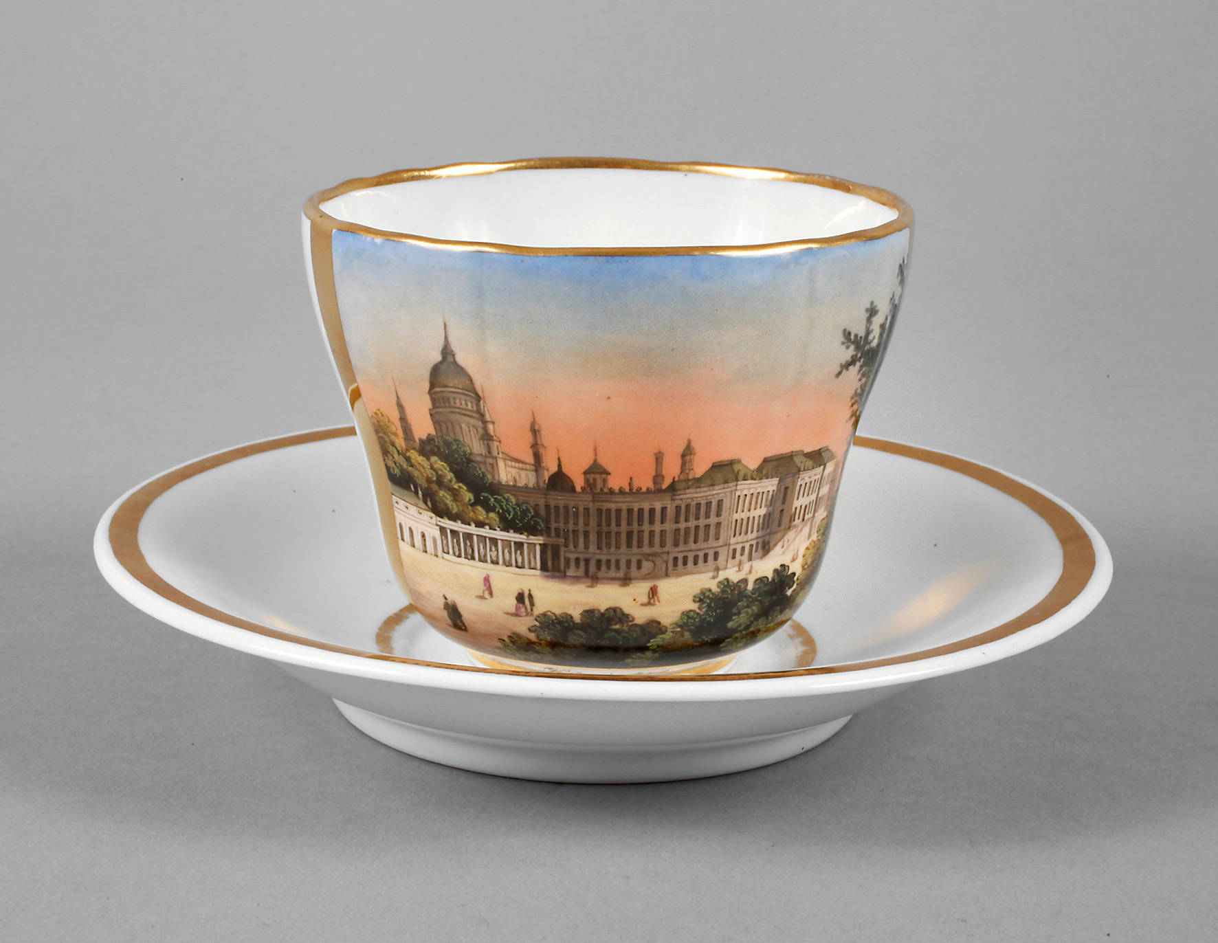 KPM Berlin Ansichtentasse Dux