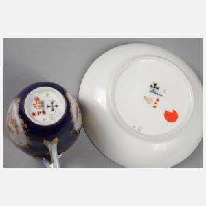 KPM Berlin Tasse mit Engelsmotiven