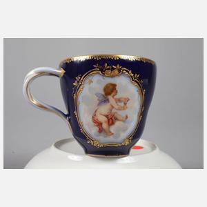 KPM Berlin Tasse mit Engelsmotiven