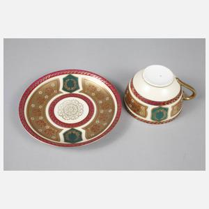 Schwarzburg Sammeltasse Frauenportrait