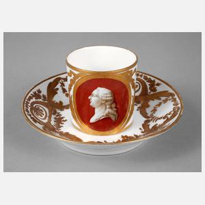 Sevres Portraittasse Ludwig XVI.