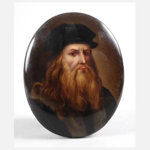 Porzellanbildplatte Edelmann