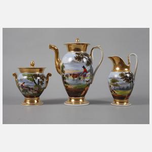 Biedermeier-Kaffeeservice