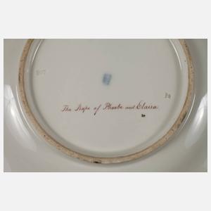 Alt-Wien Teller ”Der Raub von Phoebe und Elaira”