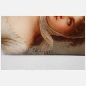 Porzellanbildplatte Königin Luise von Preußen