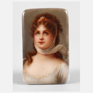 Porzellanbildplatte Königin Luise von Preußen