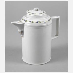 Wallendorf Kaffeekanne Biedermeier