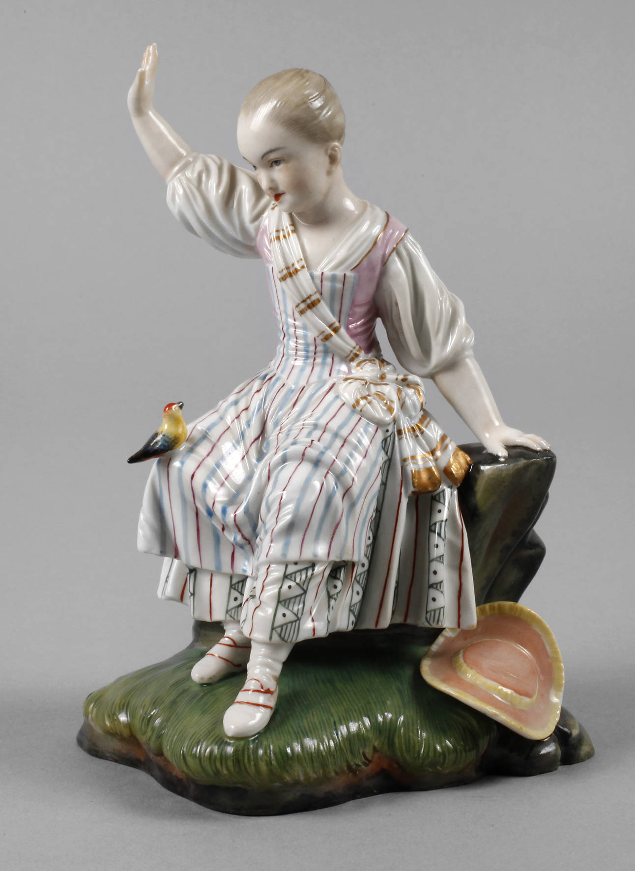 Höchst Mädchen mit Vogel