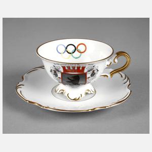 Hutschenreuther Tasse Olympiade 1936