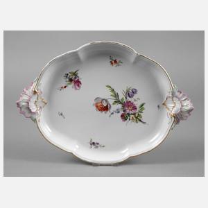 KPM Berlin Platte mit Muschelgriffen