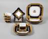 Limoges Service mit Ätzgoldkante