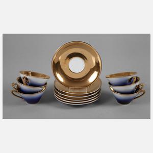 Martinroda sechs Mokkatässchen